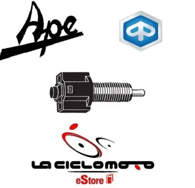 BOSATTA PIAGGIO APE 50 RST MIX 99/03 (C8000) INTERRUTTORE STOP AL PEDALE FRENO 214772