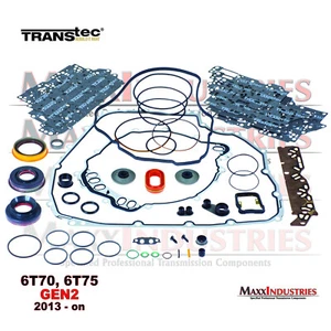 6T70 6T75 Transmission Rebuild Kit Gaskets-Seals-O-rings 2013+ GEN2 fits GM - Bild 1 von 3