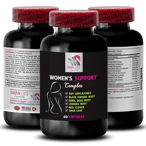 Herbal Supplements for Hormonal Balance - WOMEN'S SUPPORT COMPLEX - Wild Yam 1B - Picture 1 of 7