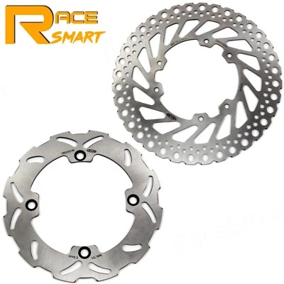 Rotores de disco de freno delanteros traseros para Honda CR125R CR125E 1995-1997 CR250R 1995 1996 Foto 1 de 4