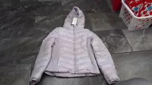 NUEVO CON ETIQUETAS H&M niñas chaqueta puffer lila 12-13 - Imagen 1 de 2