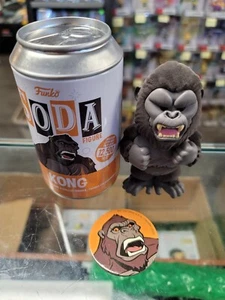 Funko Vinilo Soda Godzilla vs. Kong King Kong Flocado CHASE/2.000 con Disco/Lata - Imagen 1 de 2