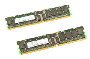 73P3233 - 1 GB PC3200 CL3 ECC DDR SDRAM RDIMM (2x512MB) Kit Memory - Picture 1 of 2