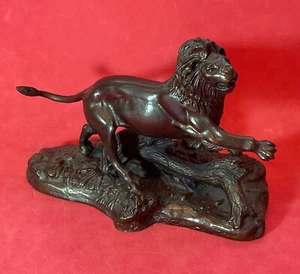 Bronze Lion - D. Polland 1976 - Picture 1 of 14