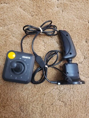 Vintage Joysticks for Atari, and Commodore Quantity of 2 with a 3RD Free Used - Image 1 of 4