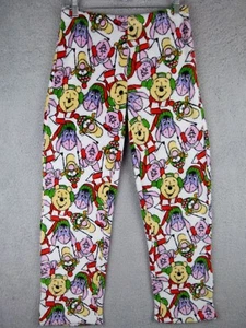 Pigiama donna Disney taglia small 4-6 Winnie The Pooh stampa invernale pile pantaloni - Foto 1 di 4