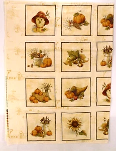 Maple Leaf Hill Blocks by Kris Lammers #1655 Maywood Studio Cotton Fabric 42x57" - Picture 1 of 2