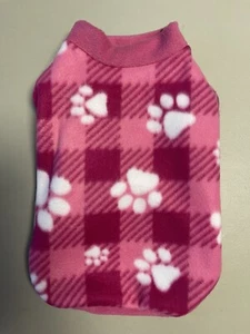 Dog Clothes Fleece Sweater Pullover Size : 8 Small Plus - Picture 1 of 2