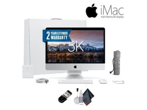 Apple iMac 27”5K 4Tb SSD 128Gb Ram , Intel Core i5 8th Gen 5 years Warranty - Picture 1 of 4