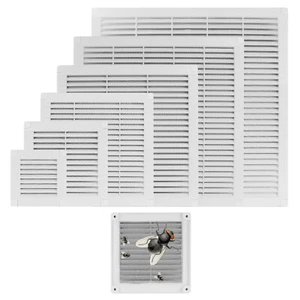 Rejilla de ventilación rejilla de escape rejilla de protección contra insectos rejilla de láminas plástico - Imagen 1 de 27