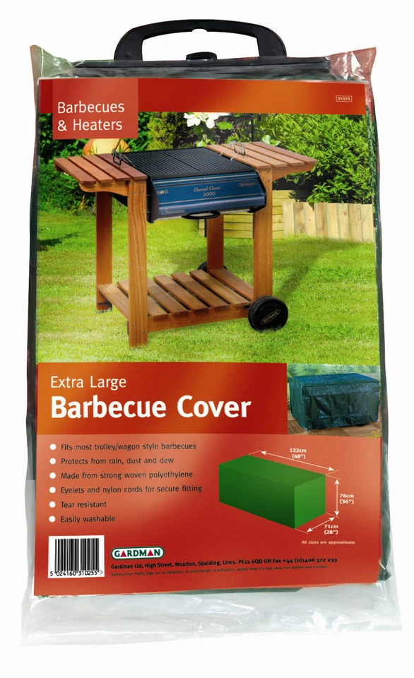 Nueva cubierta de barbacoa Gardman (extra grande) muebles de jardín protección de invierno Foto 1 de 1