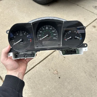 Cuadro de instrumentos medidor velocímetro OEM JAGUAR XJ8 1998-99 LNC4300AH 99 k millas Foto 1 de 2