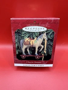 Hallmark Keepsake 1999 Un pony per Natale serie da collezione #2 - Foto 1 di 2