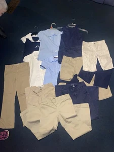 kids uniform girls shorts,pants,shirts,dress - Picture 1 of 1