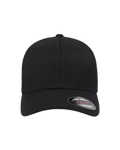 Flexfit ORIGINAL 6477 Adult 6-Panel Structured Mid Profile Hat Wool Blend Cap - Picture 1 of 14