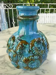 Blaue Lavavase von Carstens, deutsch um 1970 - Bild 1 von 8
