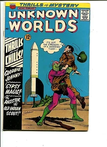 UNKNOWN WORLDS 45 VF SCHAFFENBERGER 1966 - Picture 1 of 2