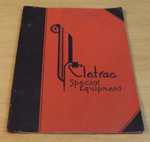 Circa 1930 'CLETRAC Special Equipment' "CLEVELAND TRACTOR CO" Boom/Cultivator... - Imagen 1 de 12
