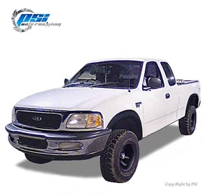 Rugged Fender Flares Fits Ford F-150 1997-2003 Styleside Only Full Set Paintable - Picture 1 of 4