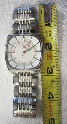 1 NOS u.s. polo watch 8051 wrist watch,needs battery,USA quartz,New - Image 1 of 4