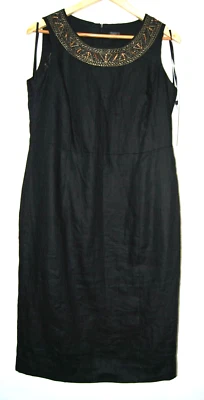 C&A Damen Leinen Kleid Gr. 40 - Bild 1 von 3