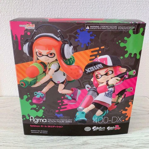 Figure figma Girl DX Edition Splatoon 1 & 2 good smile Company Max Factory Cover