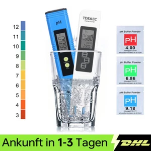 Digital PH Wert 0-14 Wasser Messgerät Digital Messer Tester Aquarium Pool Prüfer - Bild 1 von 18