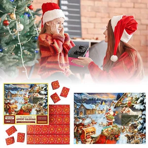 2024 Advent Calendar Kids Christmas Countdown 24 Days Advent Calendar cute - Picture 1 of 5