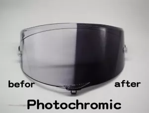 Visor For SHOEI X14 Z7 CWR-1 NXR RF-1200 X-Spirit3 Photochromatic - Picture 1 of 6