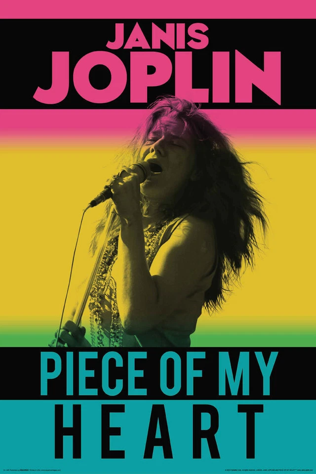 Poster Janis Joplin Piece Of My Heart Retro - Image 1 of 1