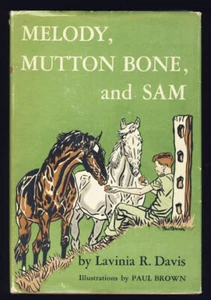 1947 Melody Mutton Bone & Sam Children Horses Horseback Riding Rider 1st Edition - Picture 1 of 1