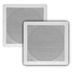 KARMA BS93 coppia diffusori passivi da incasso 8ohm bianchi dimensioni179x179x74 - Imagen 1 de 6