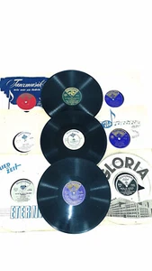 Schellack Platten KONVOLUT Telefunken 9 Stück vesch. Musikrichtung - TELEFUNKEN - Photo 1 sur 10