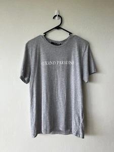 new Ksubi womens tee shirt short sleeve shirt top small s 8 klassic grey eterno - Picture 1 of 4