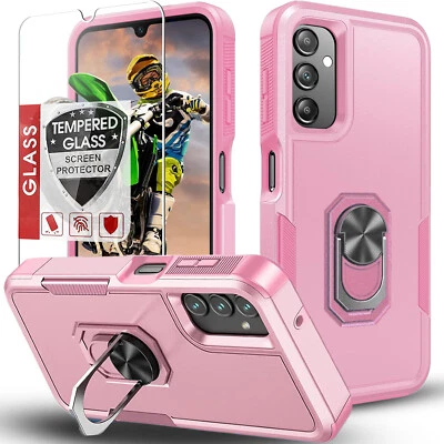 For Samsung Galaxy A16 5G A15 A14 A54 A35 A03S Case Phone Cover Shockproof+Glass - Image 1 of 4