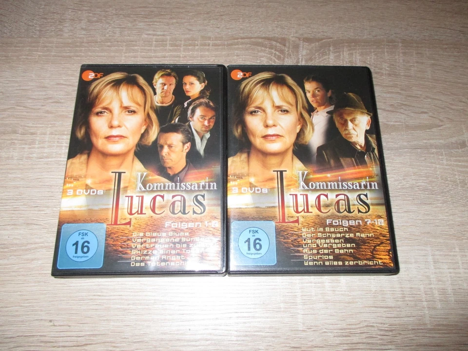 Kommissarin LUCAS  Folgen 1-12  6 DVD  Serie  Ulrike Kriener - Bild 1 von 1