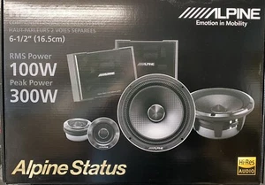 Alpine HDZ-65C - Status Series 6-1/2" Component Car Speakers - Picture 1 of 1