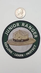 Junior Ranger Patch Explore Learn Protect - Picture 1 of 2