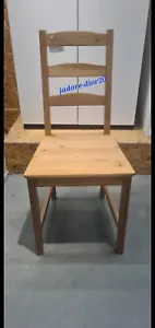 ✅️IKEA Jokkmokk Stuhl NEU OVP Antike BEIZE Holzstuhl Küche Esszimmer 504.587.65 - Bild 1 von 4