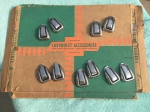 1953 54 55 Chevy 150 210 Bel Air NOS Accessory Coat Hanger Hooks ONE PAIR - Picture 1 of 7