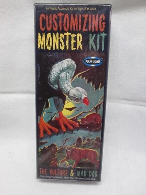 Luces Polares #5021 El Buitre y Perro Loco Kit de Monstruo Personalizador Sellado de Fábrica Foto 1 de 4