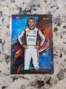 2024 Topps Finest Formula 1 F1 Amaury Cordeel Blue /200 #32 - Imagen 1 de 2