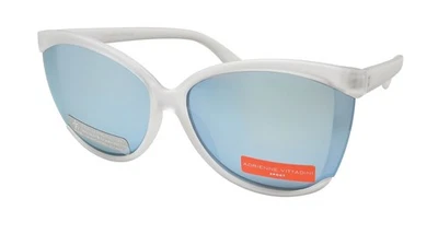 NEW ADRIENNE VITTADINI 4434 SUNGLASSES PLASTIC WOMENS 971 FULL-RIM WHITE - Image 1 of 4