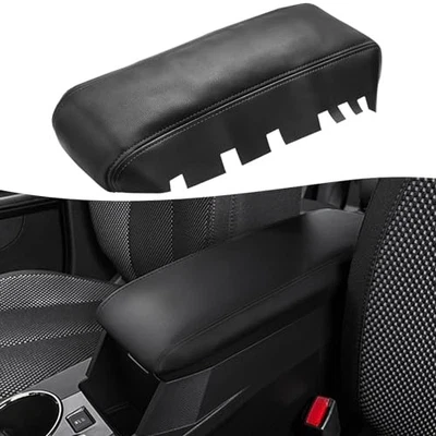 Center Console Armrest Cover for Chevy Equinox & GMC Terrain 2010-2017, Black - Imagem 1 de 4