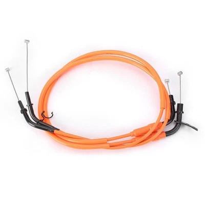 Orange Motorcycle Throttle Cable Accelerator Wire Line for Kawasaki Z1000 14-16 - Image 1 of 2