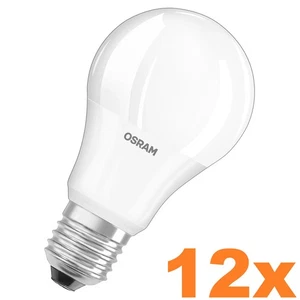 12 x OSRAM E27 LED Lampe matt wie 60W tageslichtweiß - Picture 1 of 6