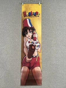 Hook-Ups The Original Brand Skateboard Banner Hotdog Girl 12" X 48" - Picture 1 of 6