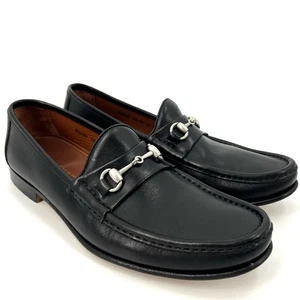 Mocasines Allen Edmonds Verona II de cuero negro para hombre talla 10 D excelentes - Imagen 1 de 9