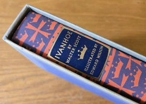 Ivanhoe by Sir Walter Scott (Hardcover, Slipcase, 1950) Heritage Press - Picture 1 of 7