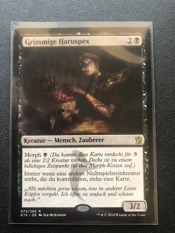 Grim Haruspex [Khans of Tarkir] Magic MTG GERMAN  - Magic the Gathering (LP) - Image 1 of 1